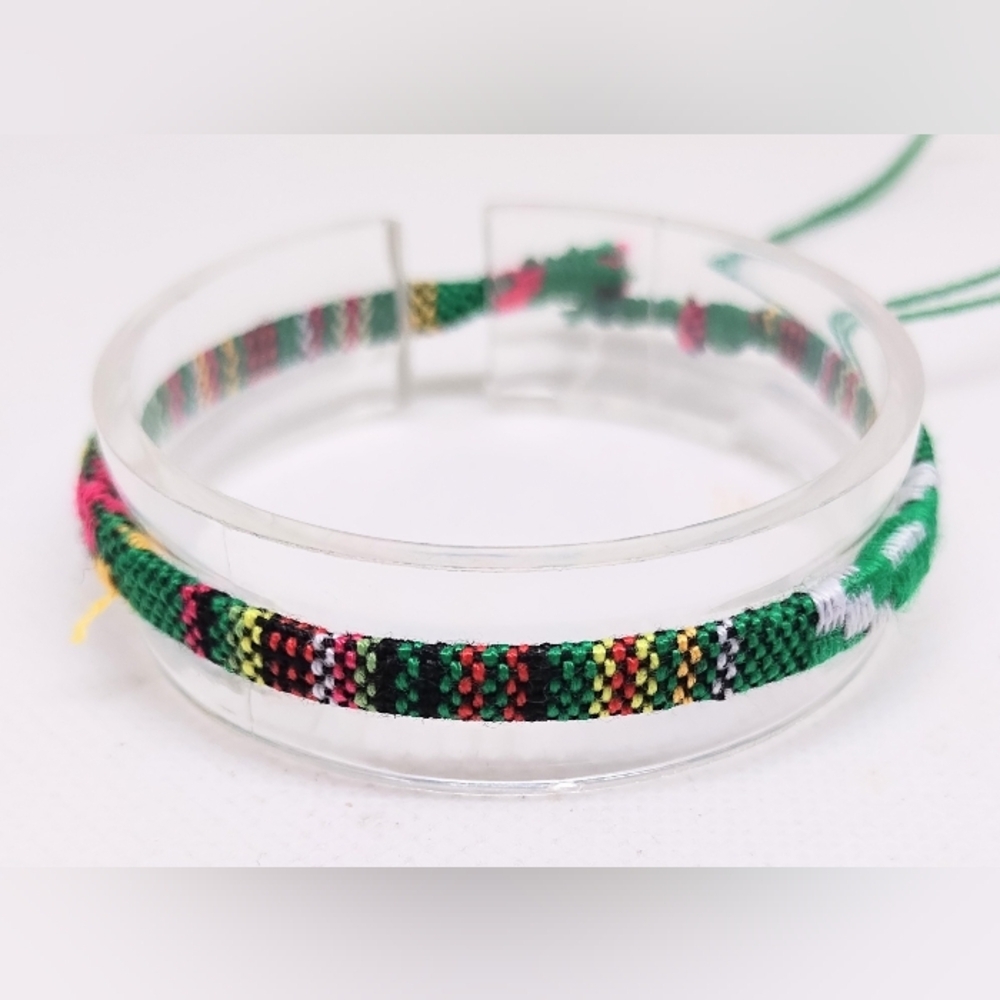 Men's Bracelet Striped Punk New f40